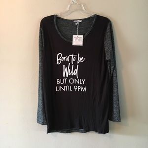 Born to be wild t-shirt medium M